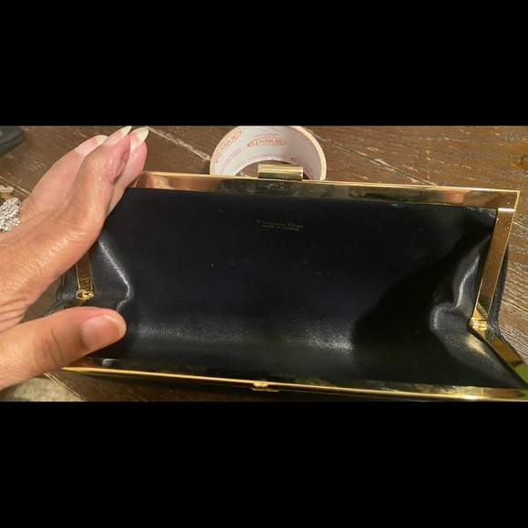 DIOR Vintage clutch Auth  1980’s RARE ! - Picture 4 of 8